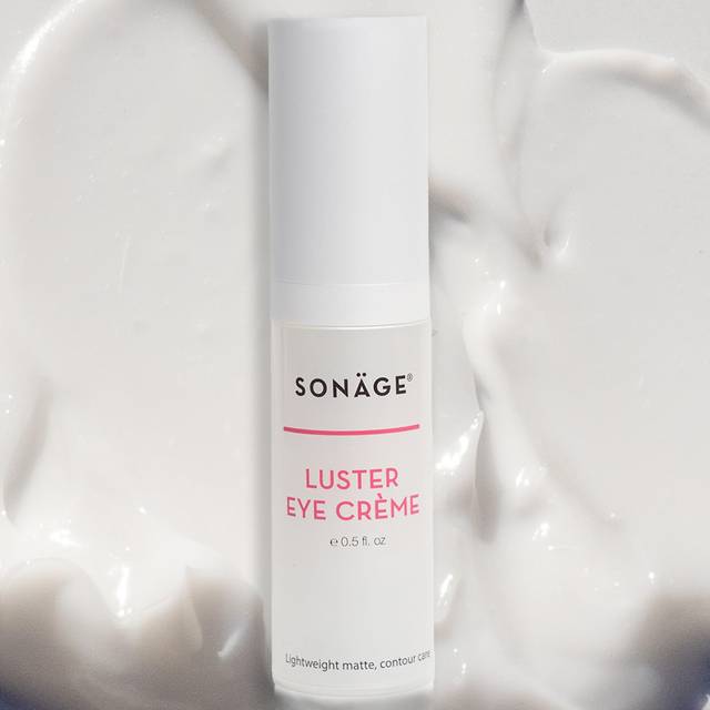 SONAGE Luster Eye Cream: Targets Dark Circles  Wrinkles & Puffiness | Vegan Collagen Formula