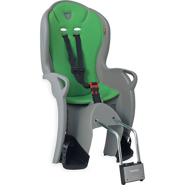 Cykelsits Hamax Kiss Med Ramfäste Medium Grey/Green Padding