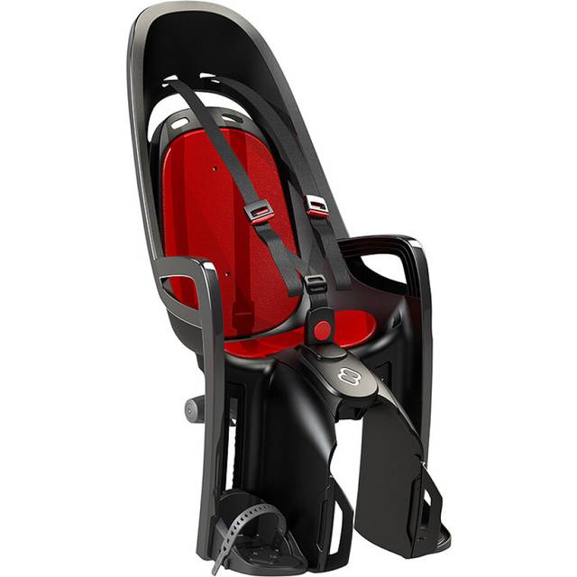 Cykelsits Hamax Zenith Med Pakethållarfäste Grey/Red Padding