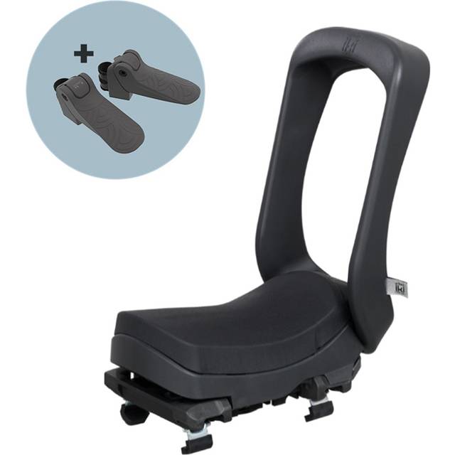 Urban iki Cykelbarnstol Junior Urban IKI 5-10år (35kg) Pakethållare Svart