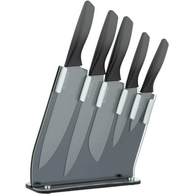 Viners Twilight 6 Pc Knife Block Set Gift Box