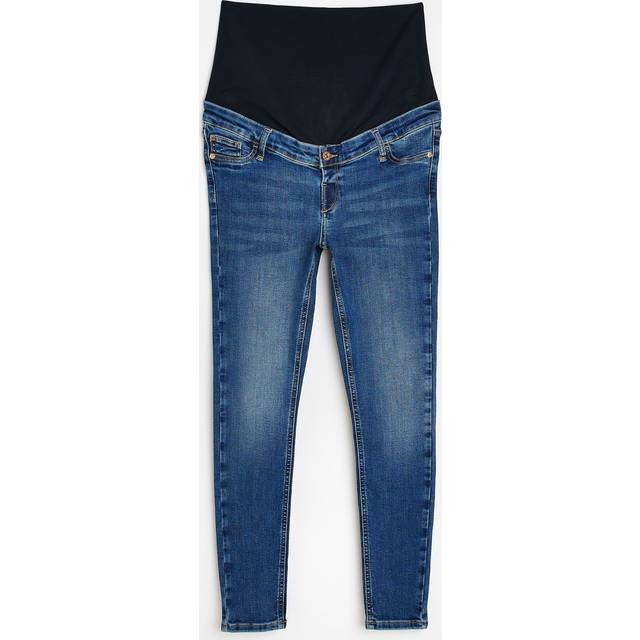 River Island Womens Dark Blue Molly Maternity Skinny Jeans - 8L