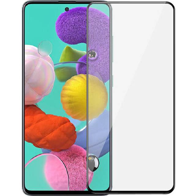 Dacota Platinum Samsung Galaxy A51 Tiger Glass skärmskydd, svart