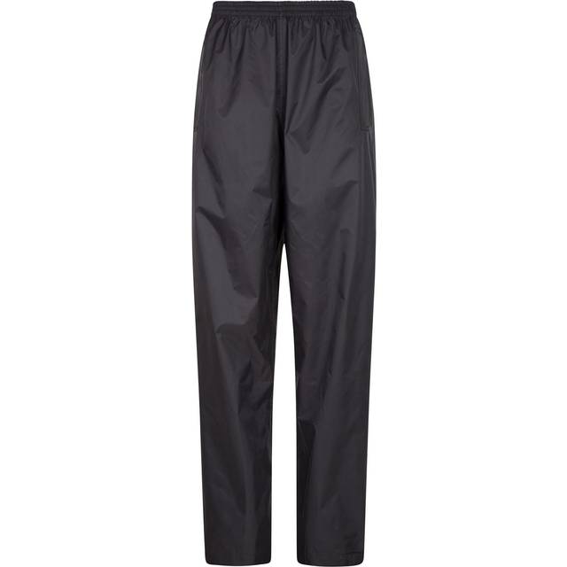 Mountain Warehouse 'pakka' Waterproof Hook And Loop Ankle Openings Everyday Over Trousers In Black - 14