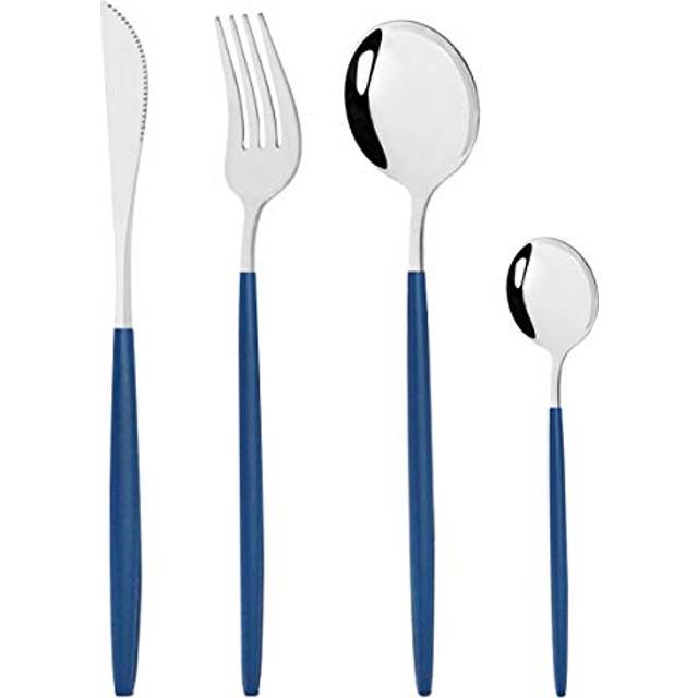 gugrida Silverware Set - 1810 Stainless Steel Reusable Utensils Flatwa