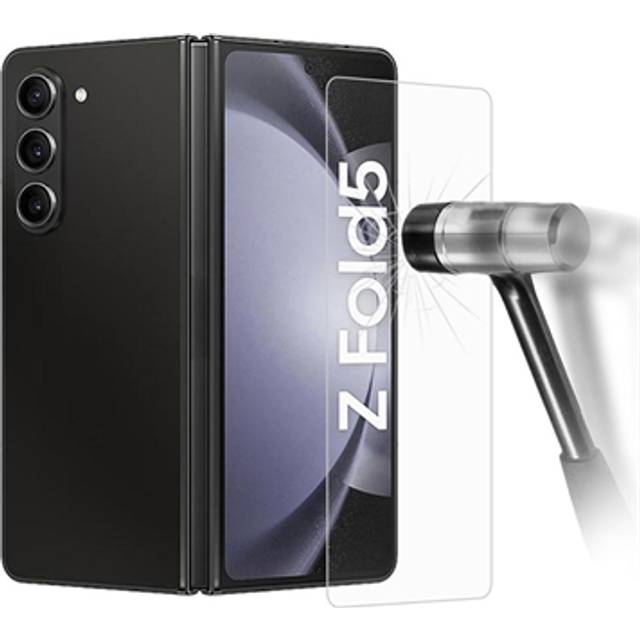 Samsung Galaxy Z Fold5 Full Cover Yttre Skärmskydd - Genomskinlig