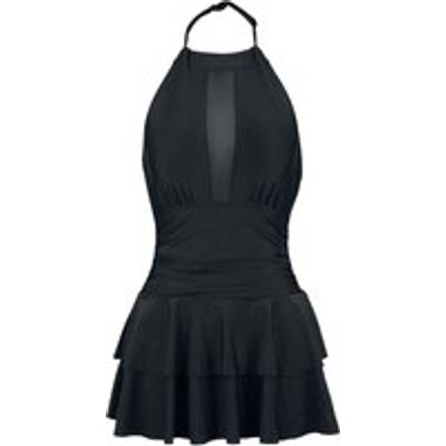 Forplay Badklänning - PEACH - S XXL - för Dam - svart