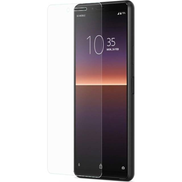 Sony Xperia 10 II Protective Glass - Case Friendly - Screen Protector - Transparent