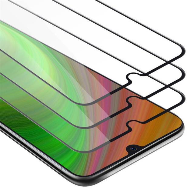 3x fullcover tempered glass for samsung galaxy a50 screen protection film