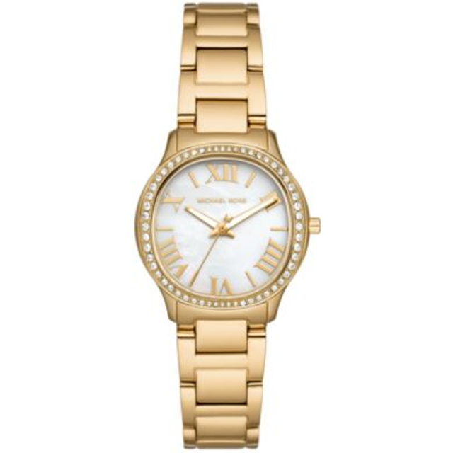 MK Mini Sage Pavé Gold-Tone Watch - Gold - Michael Kors - ONE SIZE