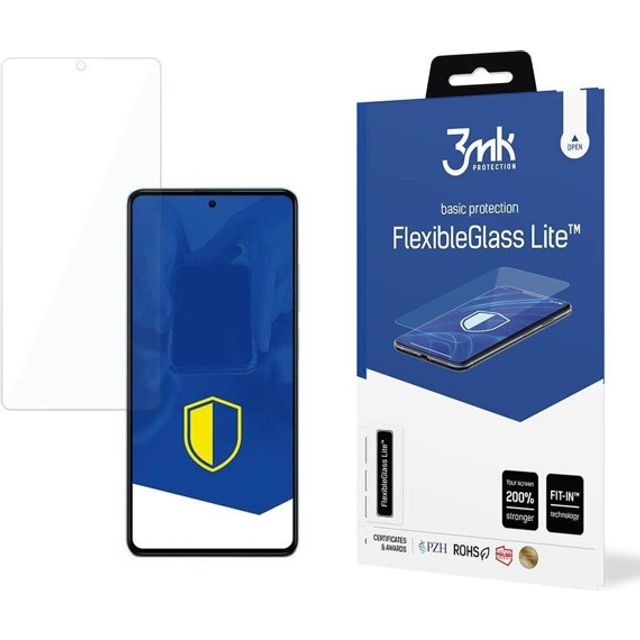 3MK Xiaomi Redmi Note 12 Pro Hybrid Okrossbart Glas FlexibleGlass Lite