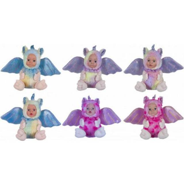 "8"" Baby Doll Unicorn Lovely Soft Plush Touch Gentle Cute Lovely Body"