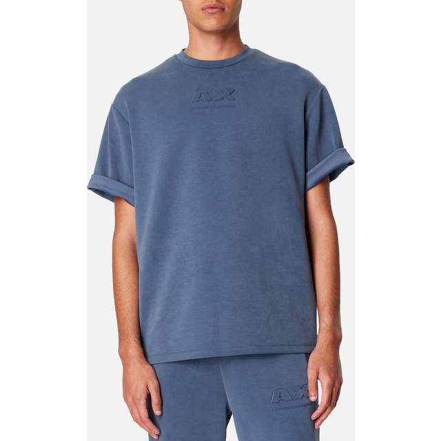 Basic Crewneck T-Shirt Blue
