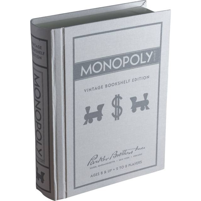 WS Game Company Monopoly Vintage Bookshelf Edition