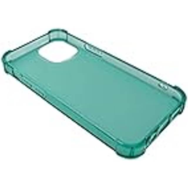 Protective cover made of silicone in green transparent case for iphone 13 mini