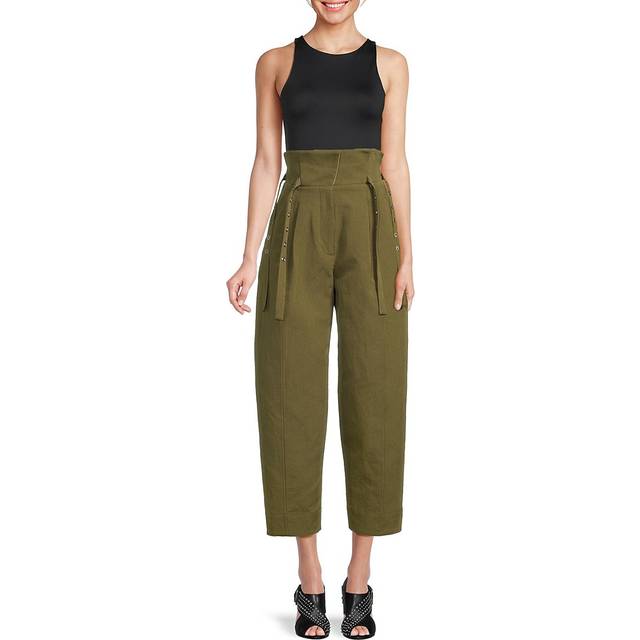 3.1 Phillip Lim White Paperbag Trousers - WH100 White - US 0