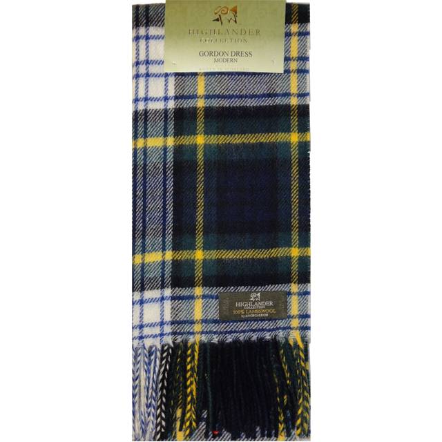 Gordon Dress Modern Tartan Scarf Lambswool