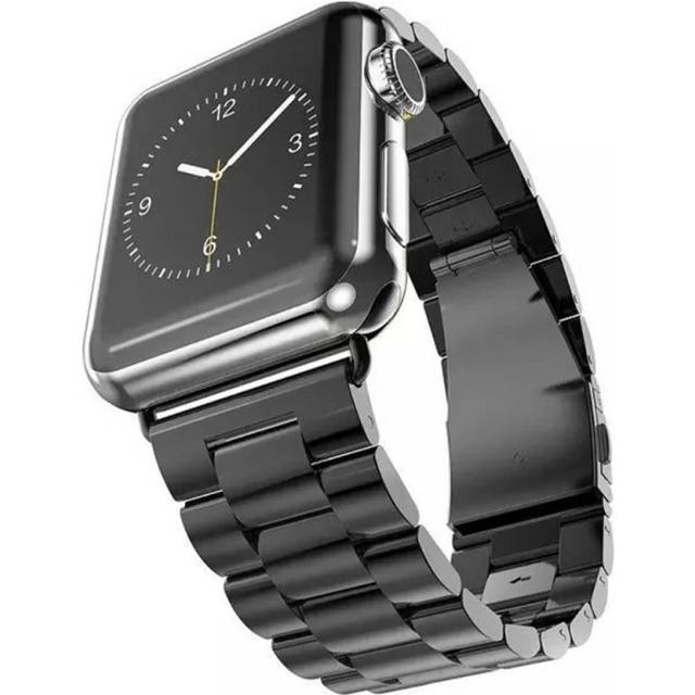 Metallarmband Apple Watch SE 44mm Svart