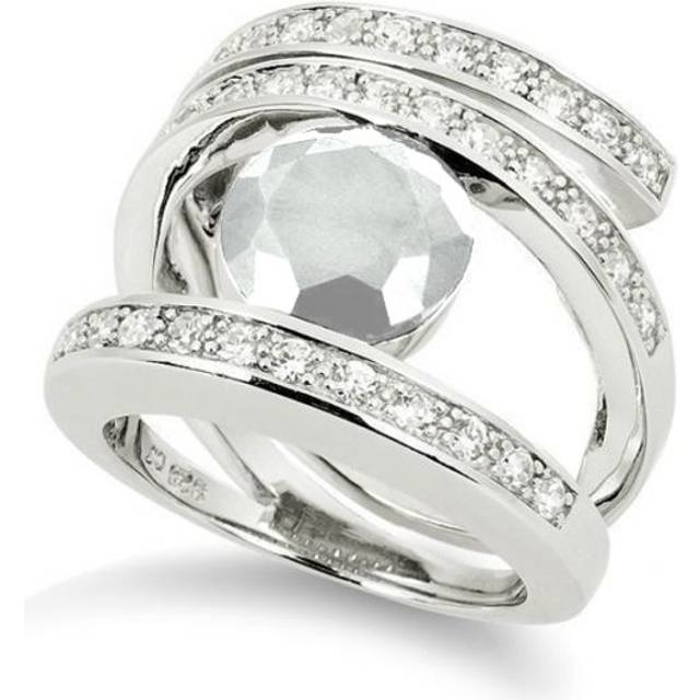 Orphelia WoMens 925 Sterling Silver Ring - ZR-3535/1 - Size O 1/2