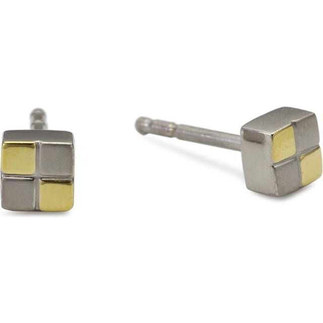Boccia Women's Stud Earring Titanium Quadr. 051803