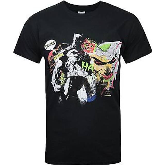 (Small) DC Comics Short Sleeved T-Shirt (Mens Black)