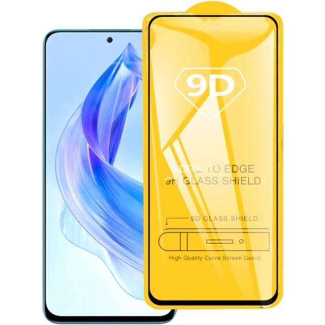 Honor 90 Lite Skärmskydd i Glas - Full Fit - Svart Kant