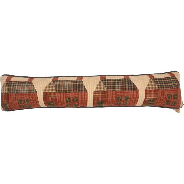Mald Draught Excluder - Red (3cm H X 91cm W X 20cm D)