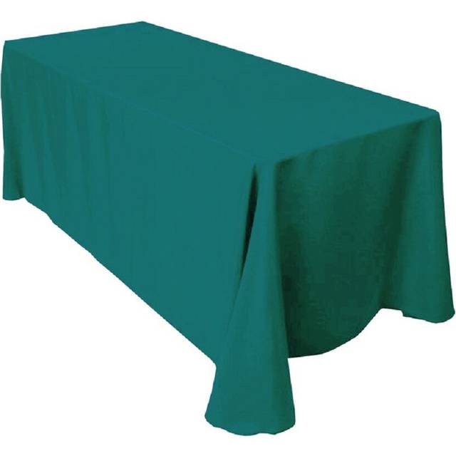 Polyester Tablecloth Wedding Party DÃ©cor Wedding Decoration Jade Gree Solid Colours (132cm W x 178cm L)