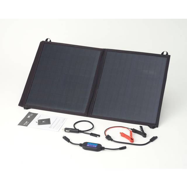 PV Logic 40W Fold Up Solar Panel with 10A Inline PWM Charge Controller