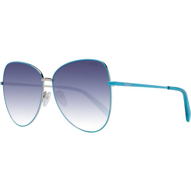 Brown Metal Sunglasses