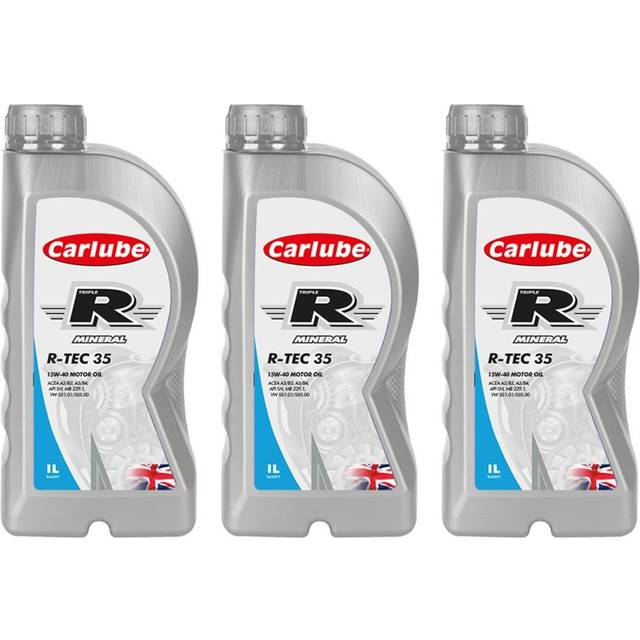 Carlube Triple R 15W-40 Mineral Engine Oil R-TEC 35 1L