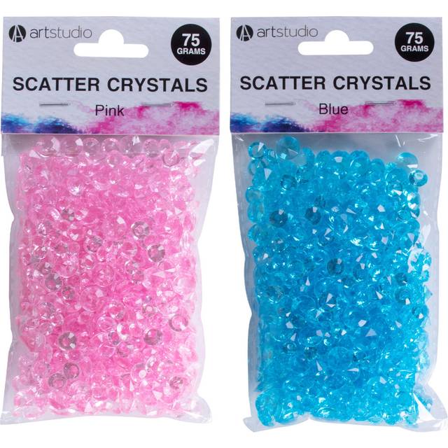 Art StudioPink & Blue Scatter Crystals - 15.5 x 9 x 2 cm