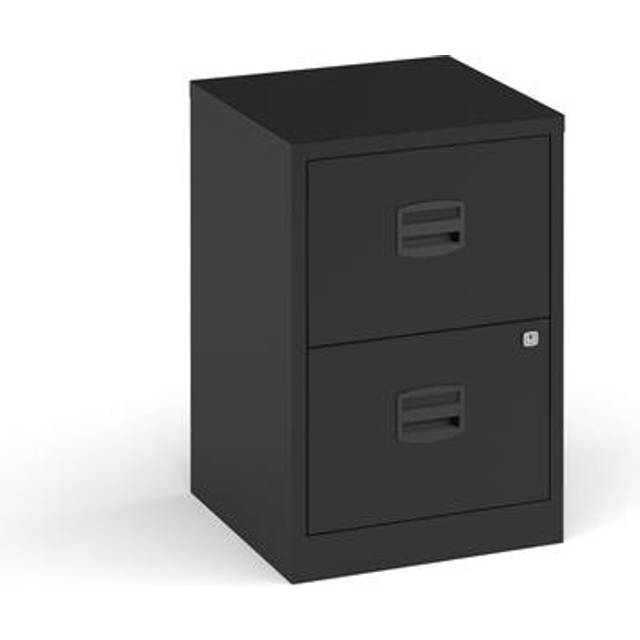 Bisley Universal A4 2 Drawer Storage Filer - Black