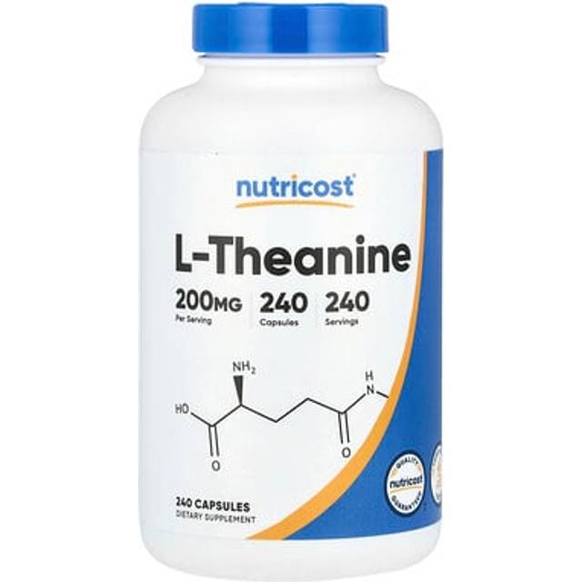 Nutricost  L-Theanine  200 mg  240 Capsules