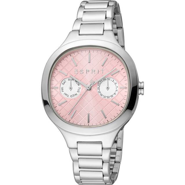Analog Date Watch Stainless Steel