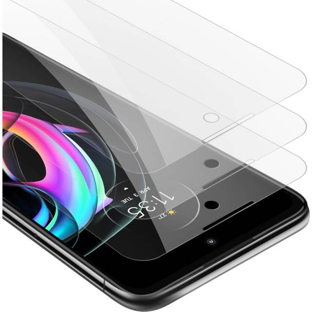 3x tempered glass for motorola edge 20 pro / edge s pro screen display