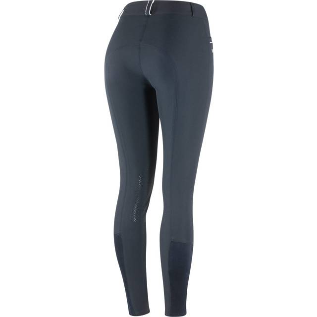 High waist riding pants with grip woman B Vertigo Patricia - Bleu