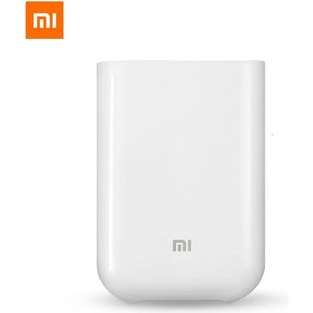 Xiaomi Mijia MI Portable Mini Pocket Photo Printer Kit Bluetooth Printer Bluetooth Wireless Bt Thermal Printer for Mobile Phone Printer Add 50PCS Papers white