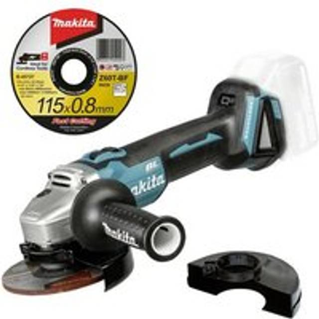 Makita DGA504Z 18v Cordless Brushless 115mm Angle Grinder Lithium - Bare Tool
