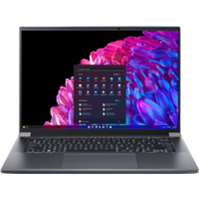 Acer Swift X OLED, SFX14-72G, Ultra-thin Laptop, 14.5" Intel Core Ultra 7, 32GB RAM, 1TB SSD, NVIDIA RTX 4050 - Grey