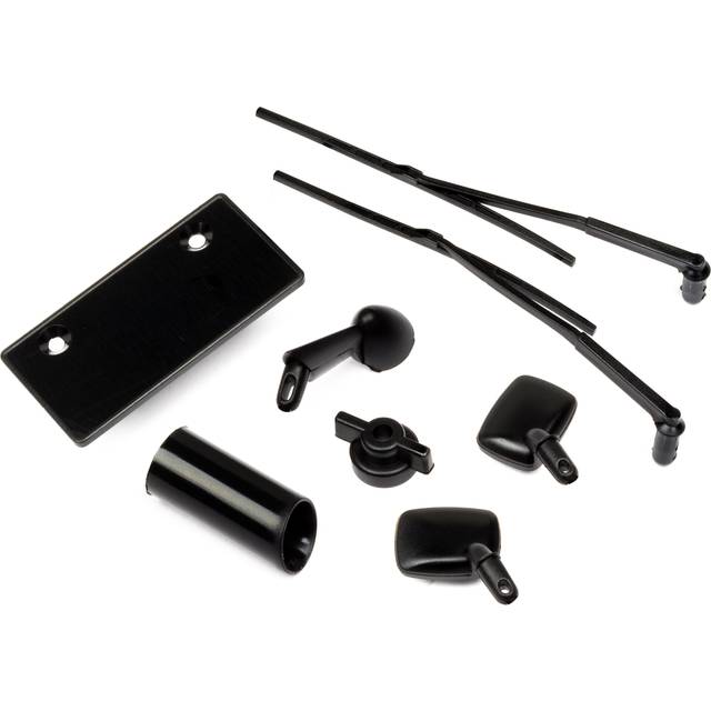 HPI Racing BODY ACCESSORIES SET BLACK HPI