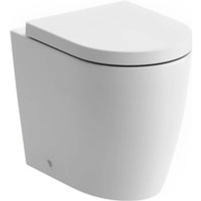 Nazca Rimless Comfort Height Back to Wall Toilet - Soft Close Seat - Signature