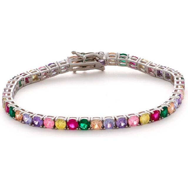 Alexander Lynggaard Hope armbånd Tennis Bracelet Rainbow 4mm