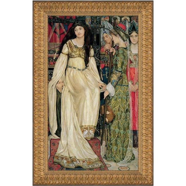 The Keepsake Framed Canvas Replica Painting: Large