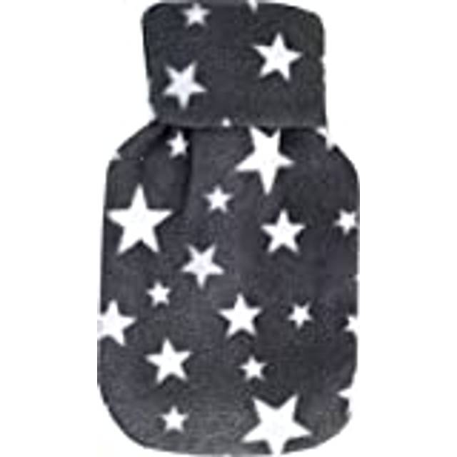Vagabond Bags Stars Grey 0.5 Litre Hot Water Bottle and Cover