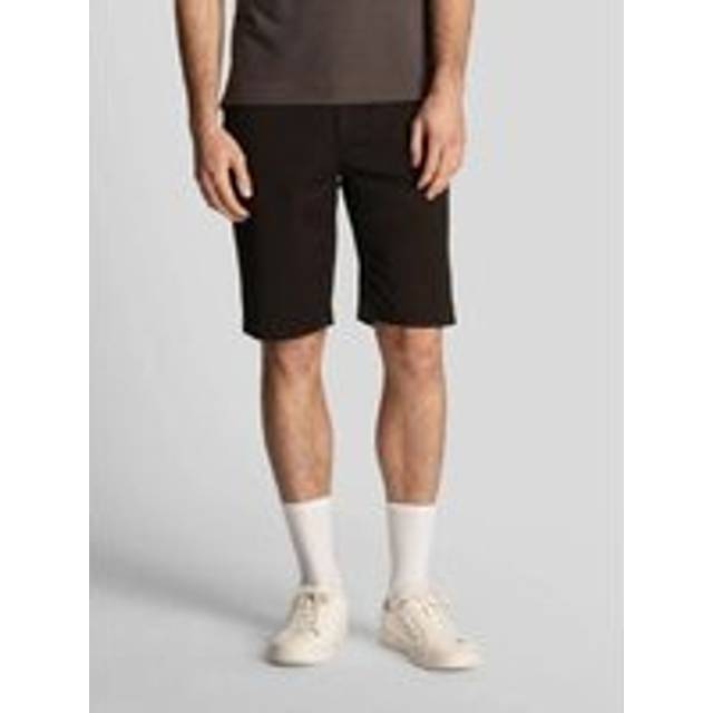 Lyle & Scott, Shorts, Herr, W30, Bomull, Chino Shorts Anfield Style - black (W30)