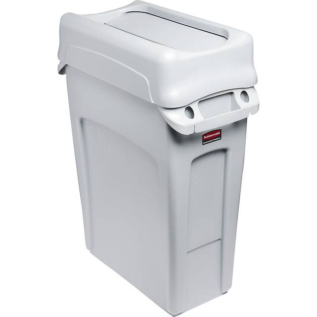 Rubbermaid capacity 60 l, swing lid, capacity 60 l, swing lid, grey
