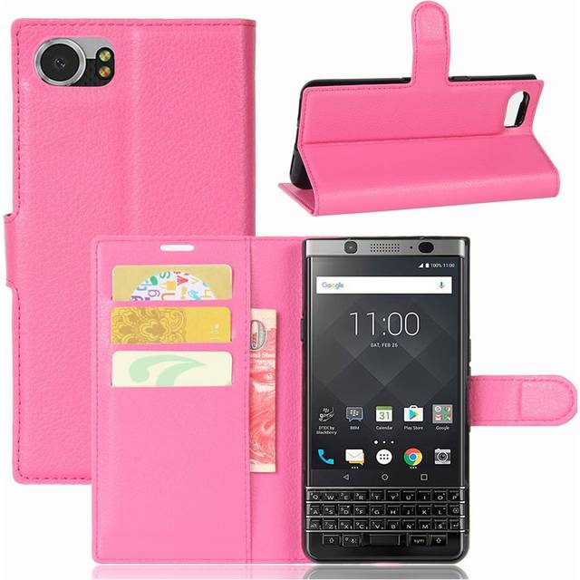 Classic BlackBerry Keyone fodral - Rosa