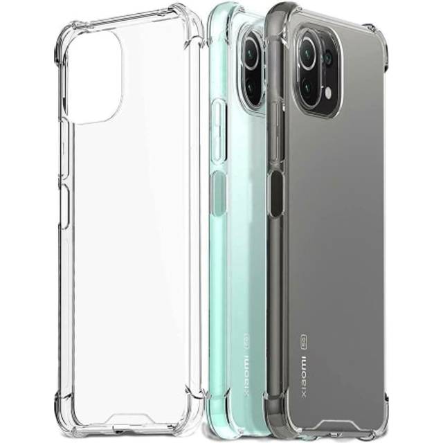 Xiaomi Mi 11 Lite 5G Shockproof Skal - Transparent