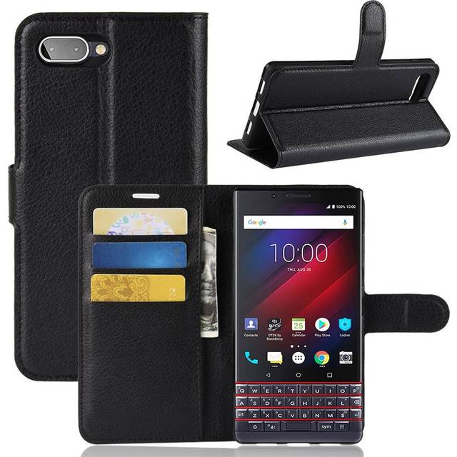 Classic BlackBerry KEY2 LE fodral - Svart